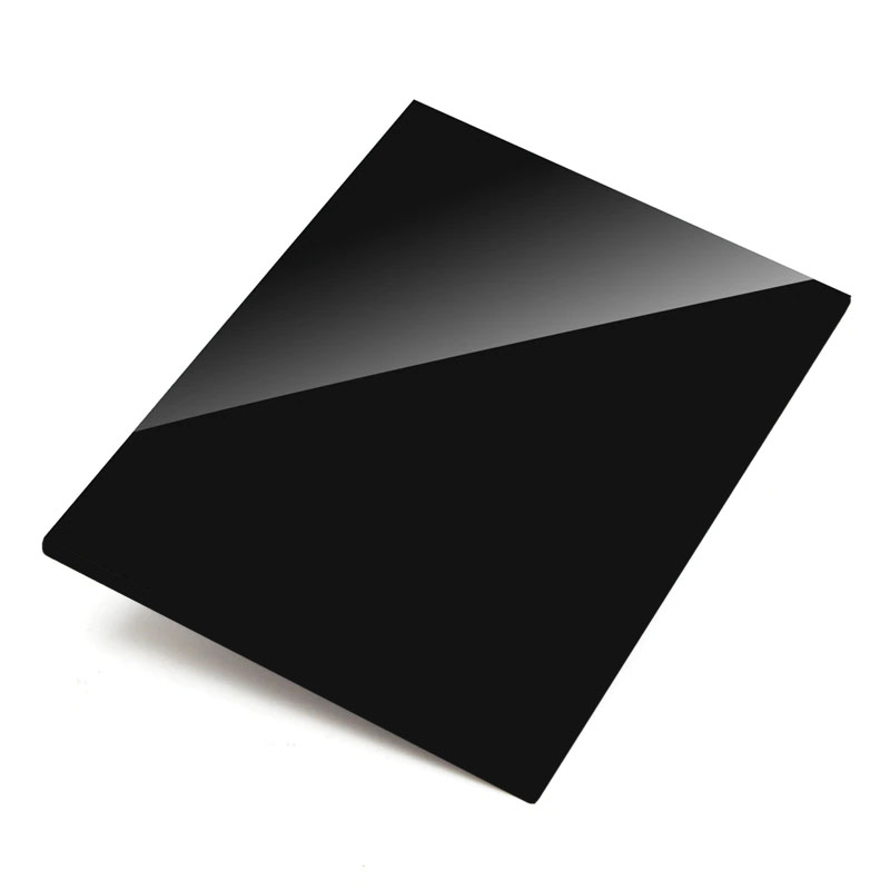 behang Opsplitsen Regeringsverordening 8mm Zwart Plexiglas plaat op maat bestellen